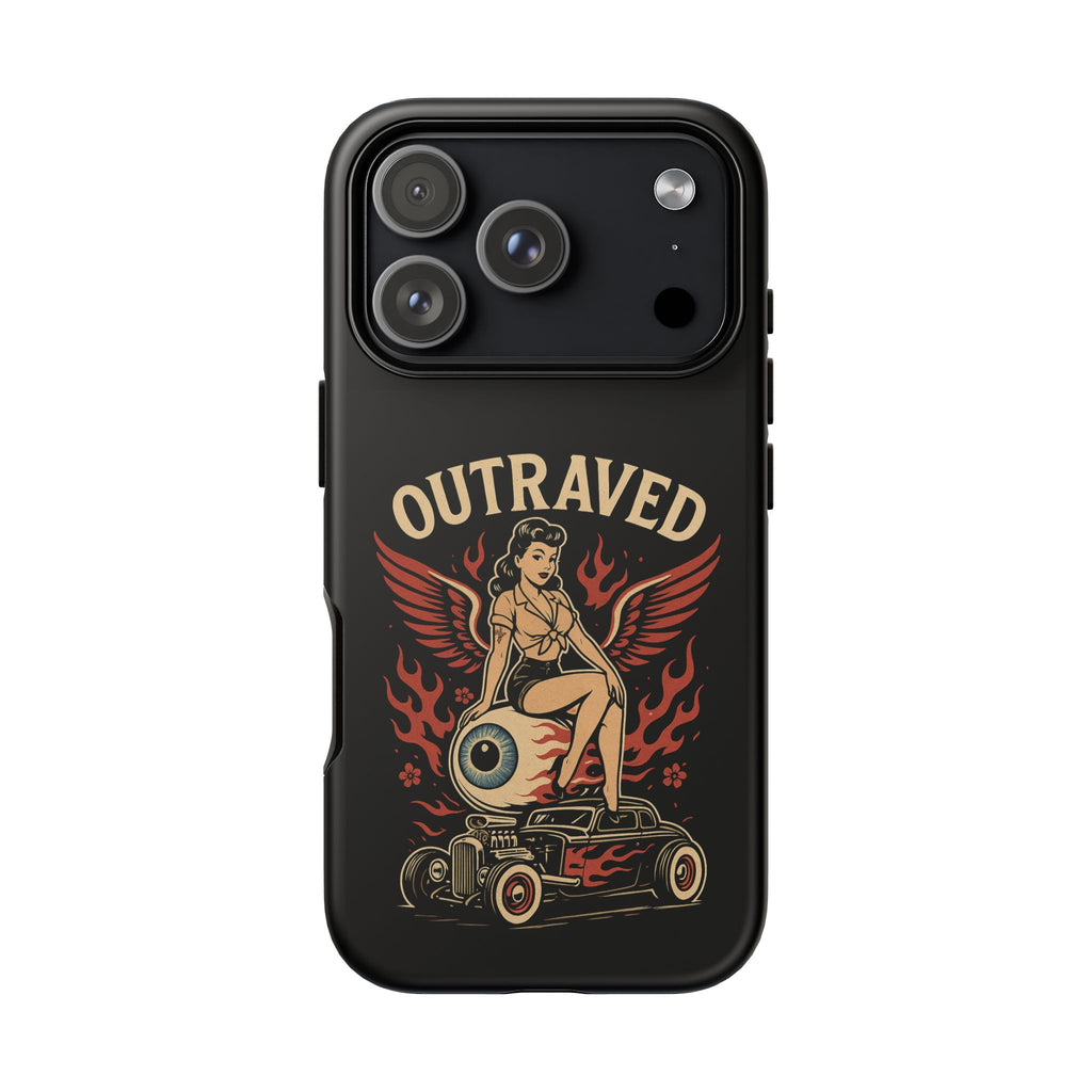 Phone Case — Vintage Pin-Up Eyeball Design