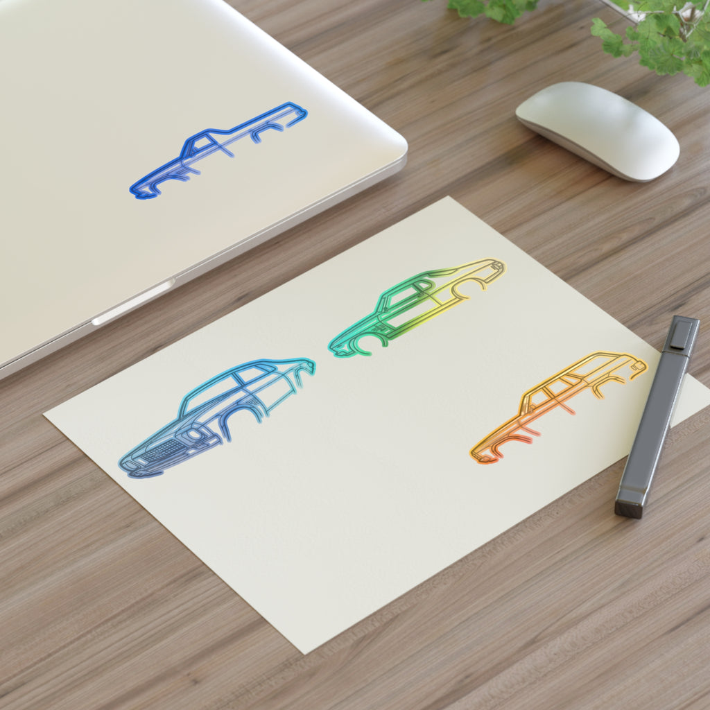 Stickers Hq for you Outline Sticker Sheet — Vintage Automobile Decal Pack