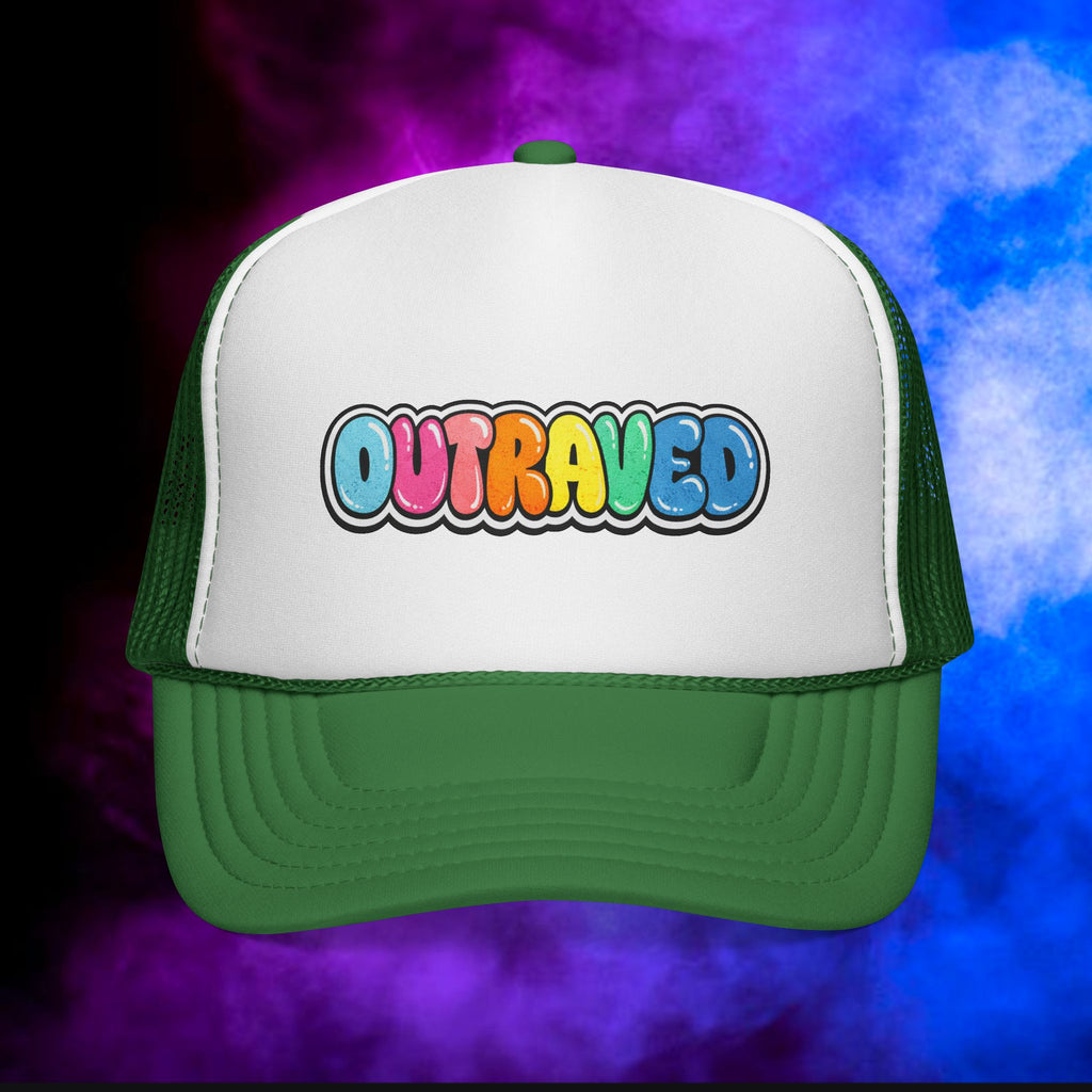 OUTRAVED colorburst collection Trucker Cap