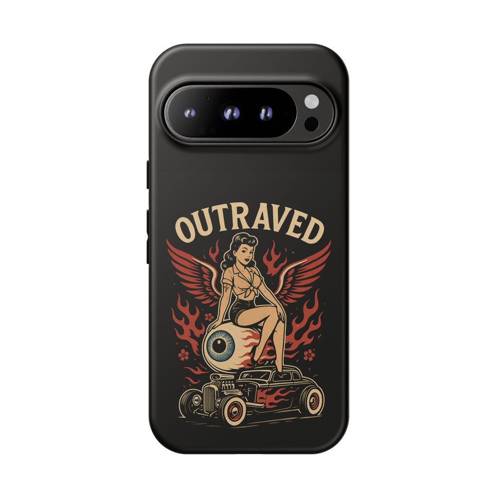 Phone Case — Vintage Pin-Up Eyeball Design