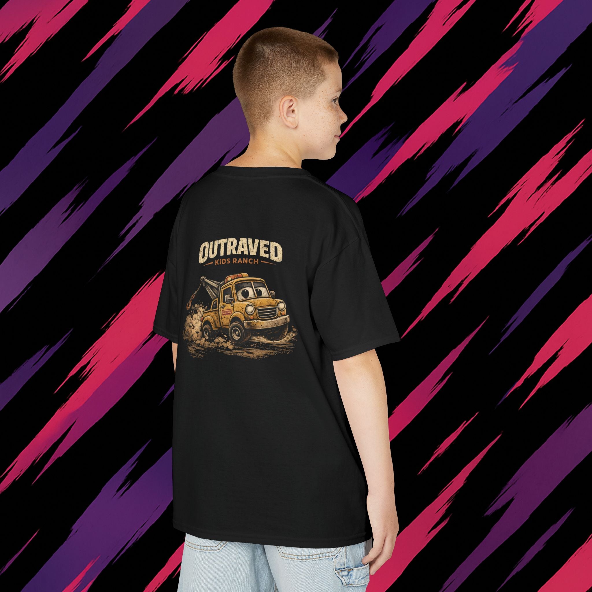 Kids tee - tiny the tow truck