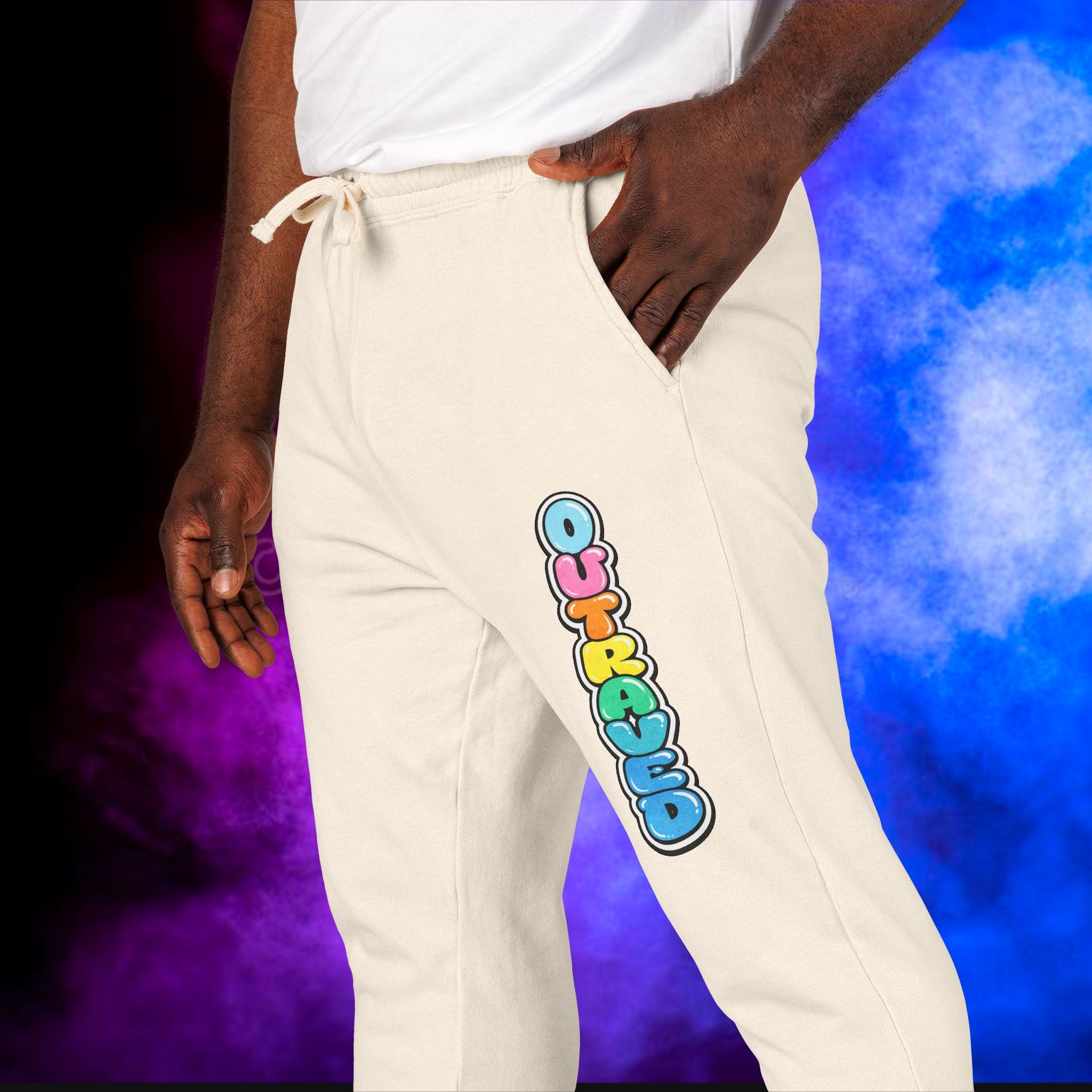 OUTRAVED colorburst collection Sweatpants