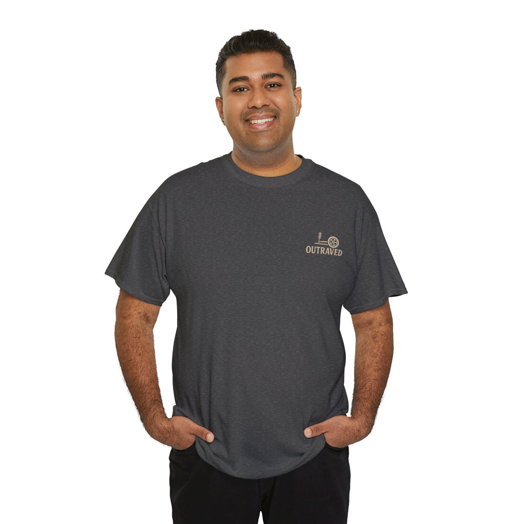 A Outraved 'High Standards Low Rides' Graphic Tee — Vintage Dragon Car Design