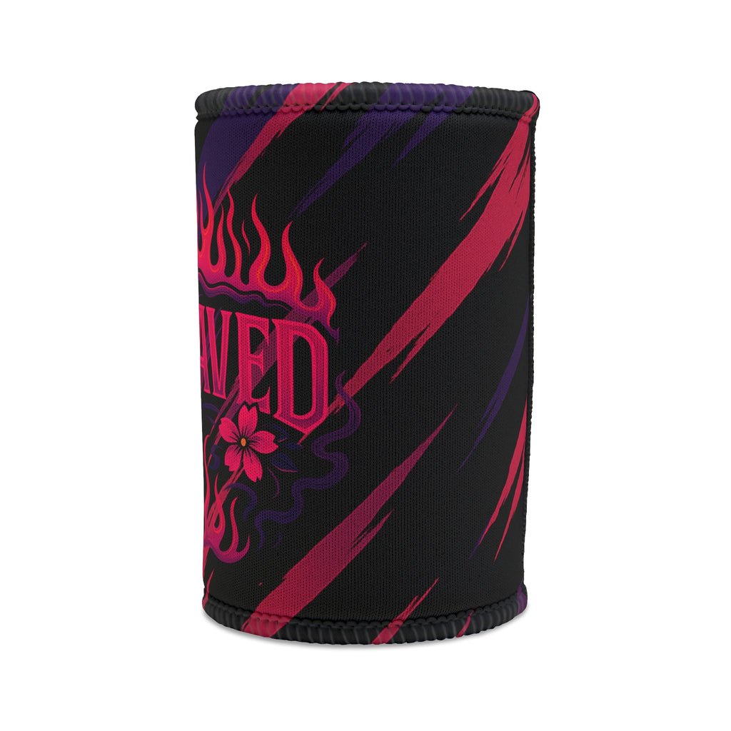 Stubby Cooler — Outravel Neon Flame Can Cooler