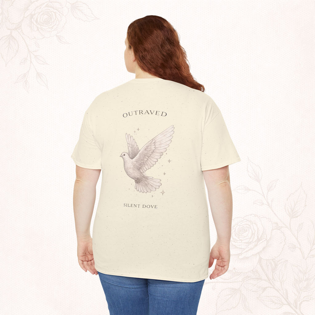 Silent dove tee- OUTRAVED ladies collection