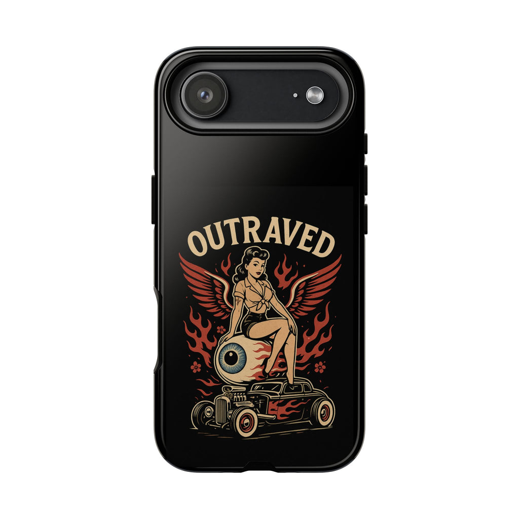 Phone Case — Vintage Pin-Up Eyeball Design