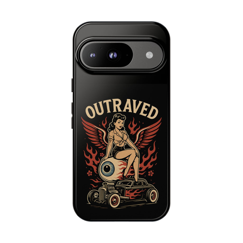 Phone Case — Vintage Pin-Up Eyeball Design