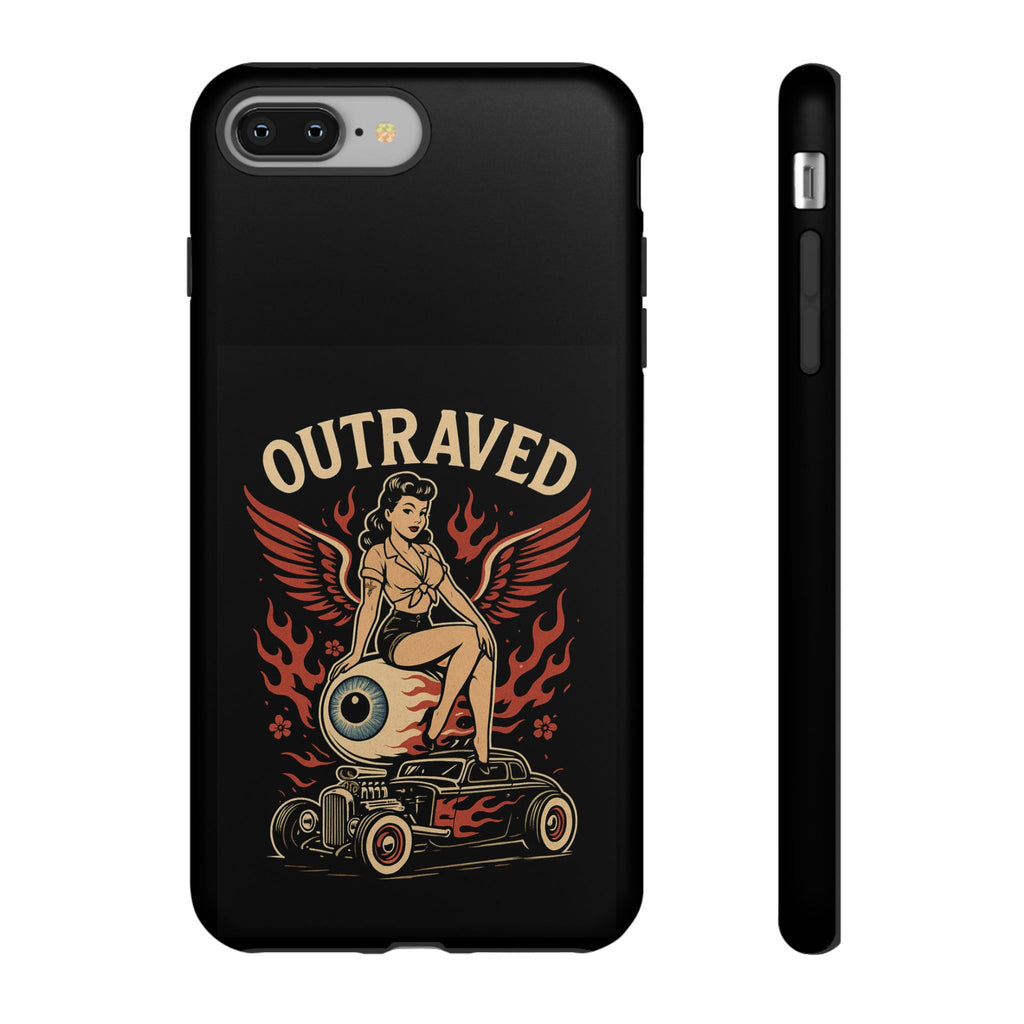 Phone Case — Vintage Pin-Up Eyeball Design