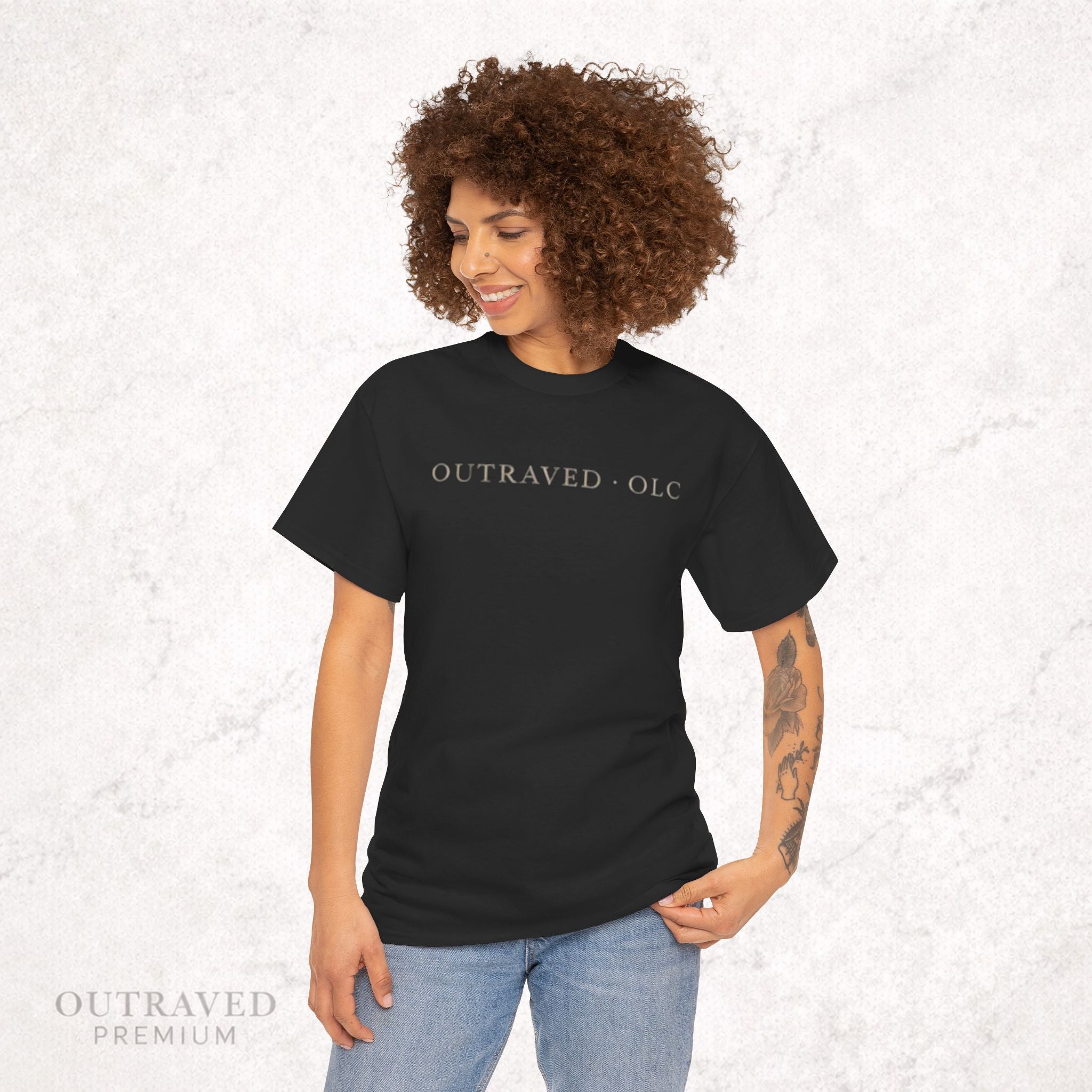 Outraved • OLC dark Halo tee