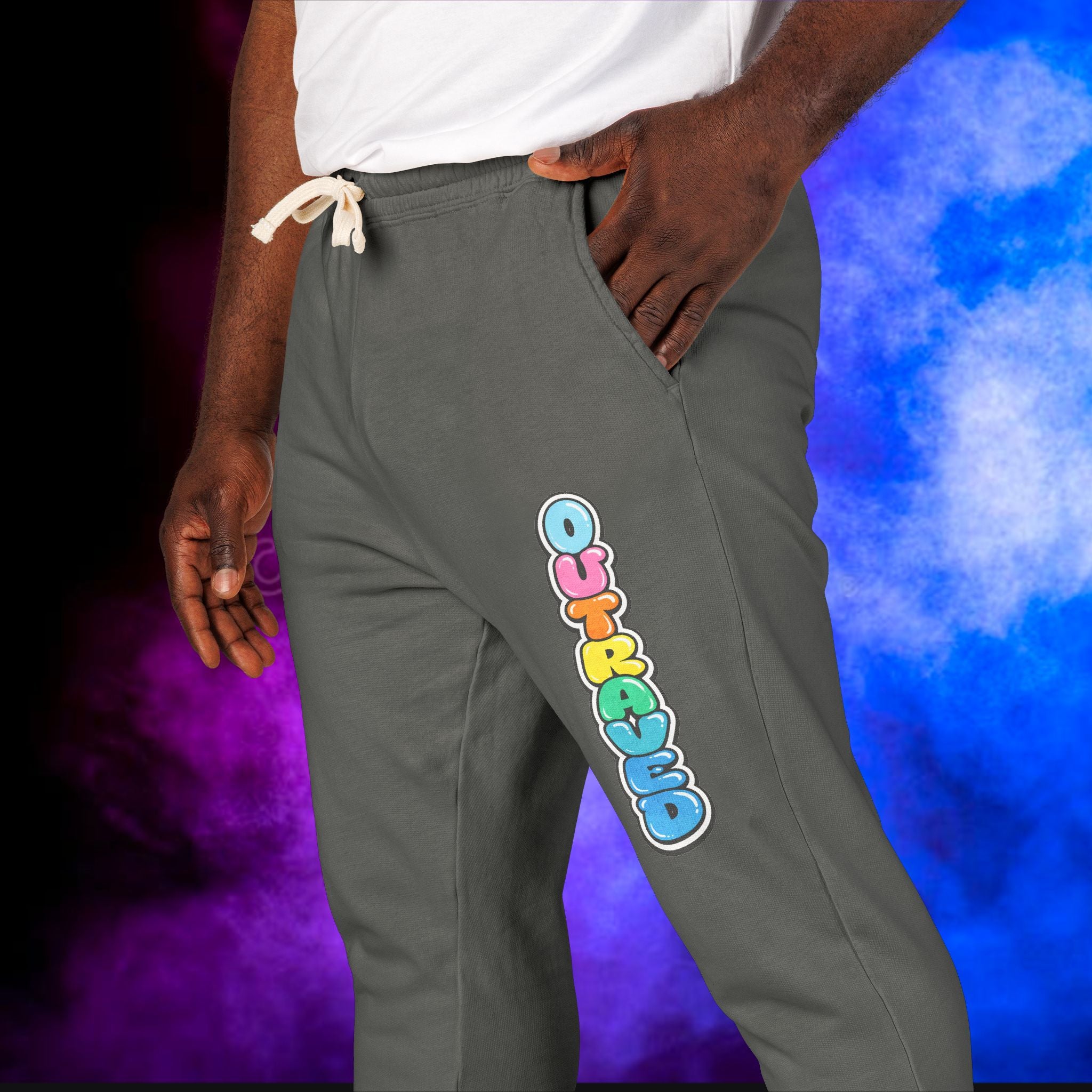 OUTRAVED colorburst collection Sweatpants