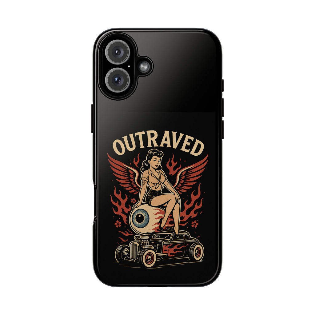Phone Case — Vintage Pin-Up Eyeball Design