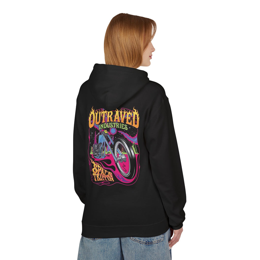 space trippin OUTRAVED industries hoodie