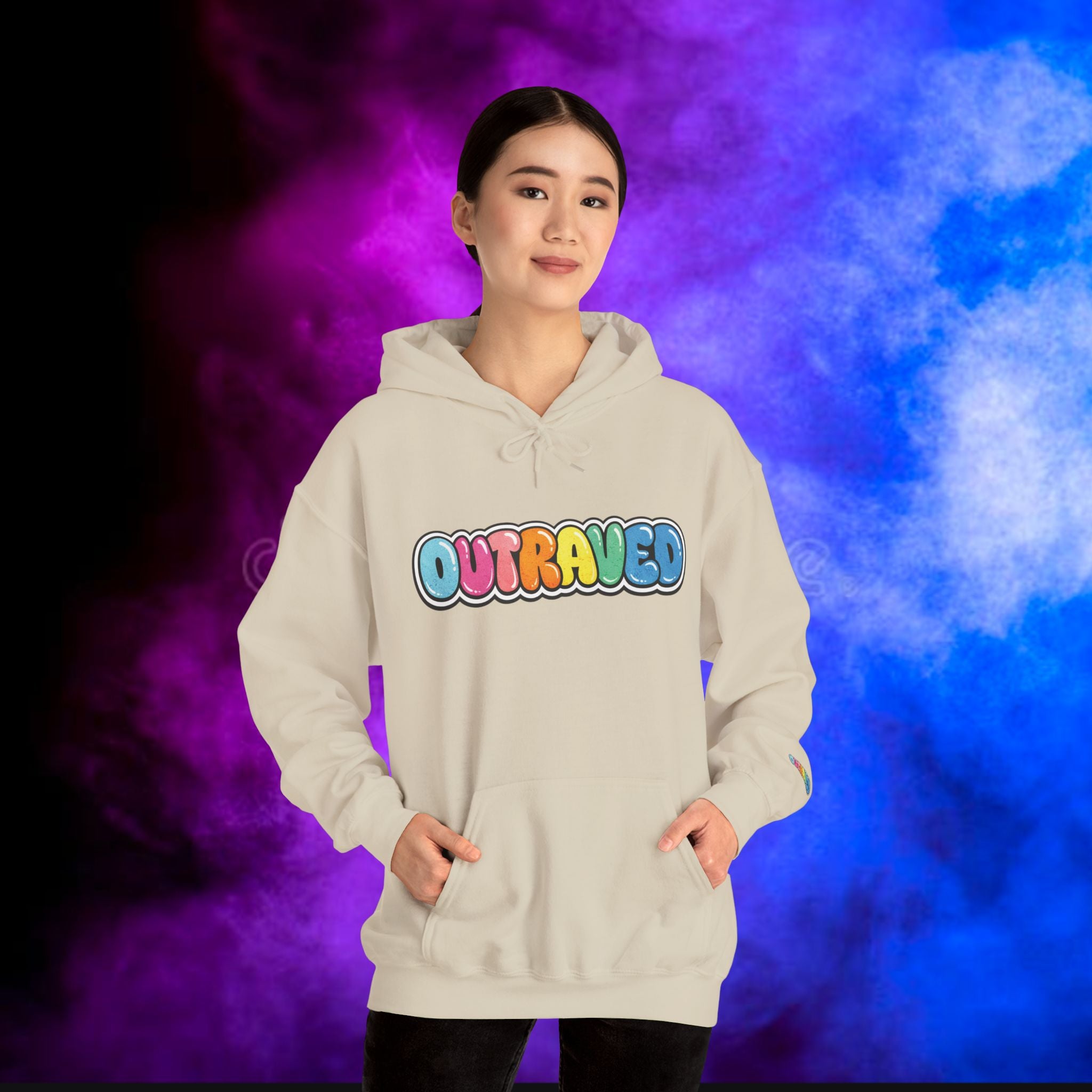 OUTRAVED Colorburst Hoodie