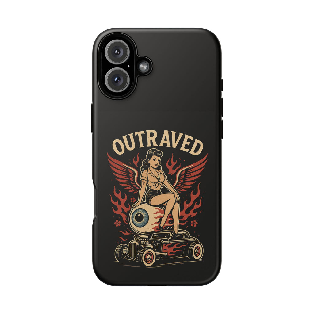 Phone Case — Vintage Pin-Up Eyeball Design