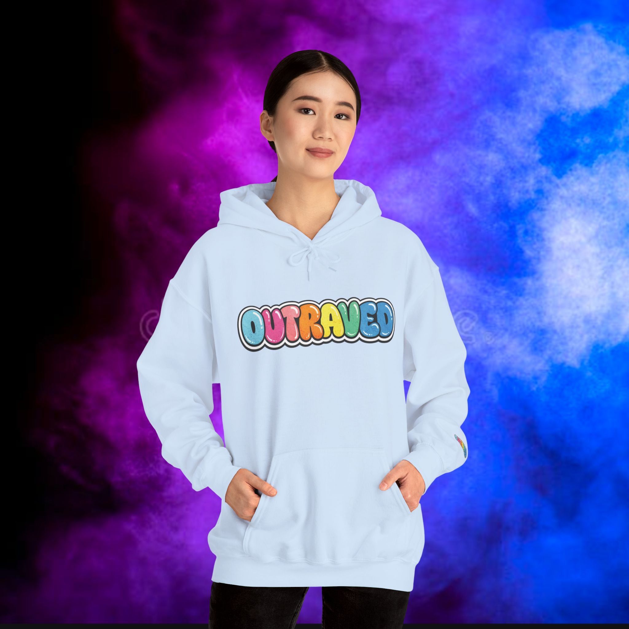 OUTRAVED Colorburst Hoodie