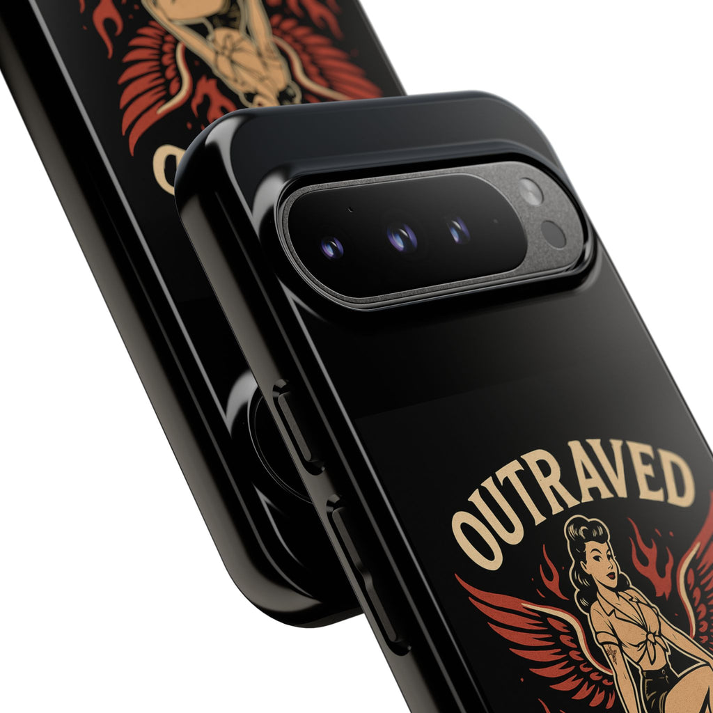 Phone Case — Vintage Pin-Up Eyeball Design