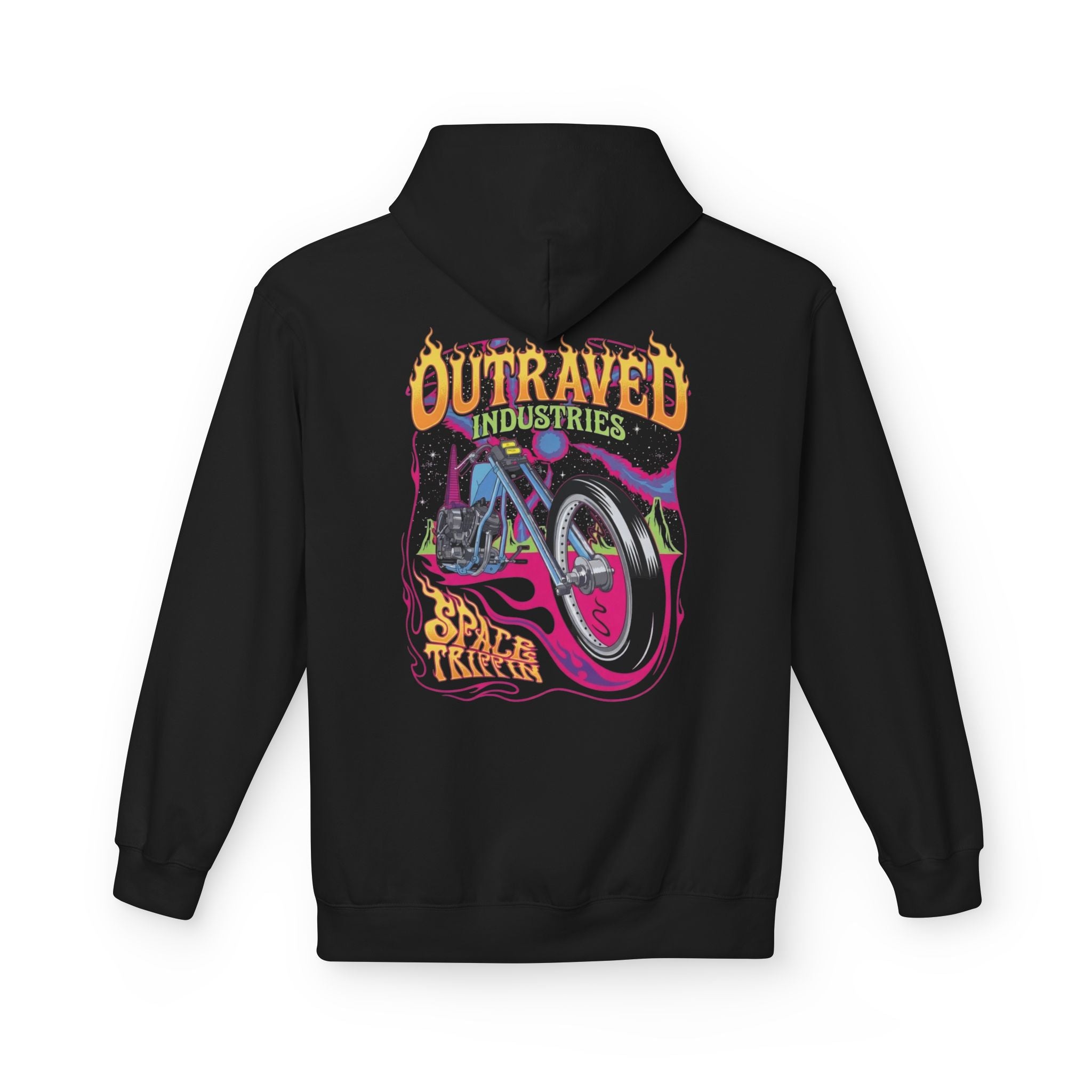 space trippin OUTRAVED industries hoodie