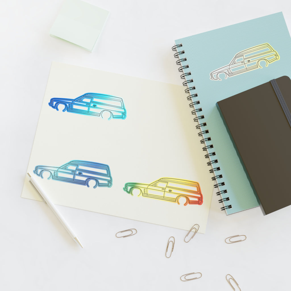 Stickers — Retro pvcool Outline Sticker Sheet