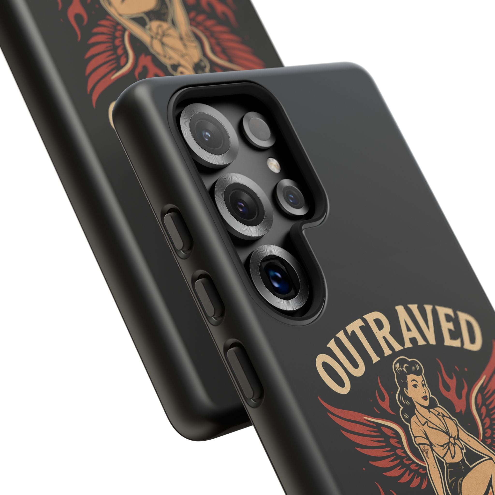 Phone Case — Vintage Pin-Up Eyeball Design