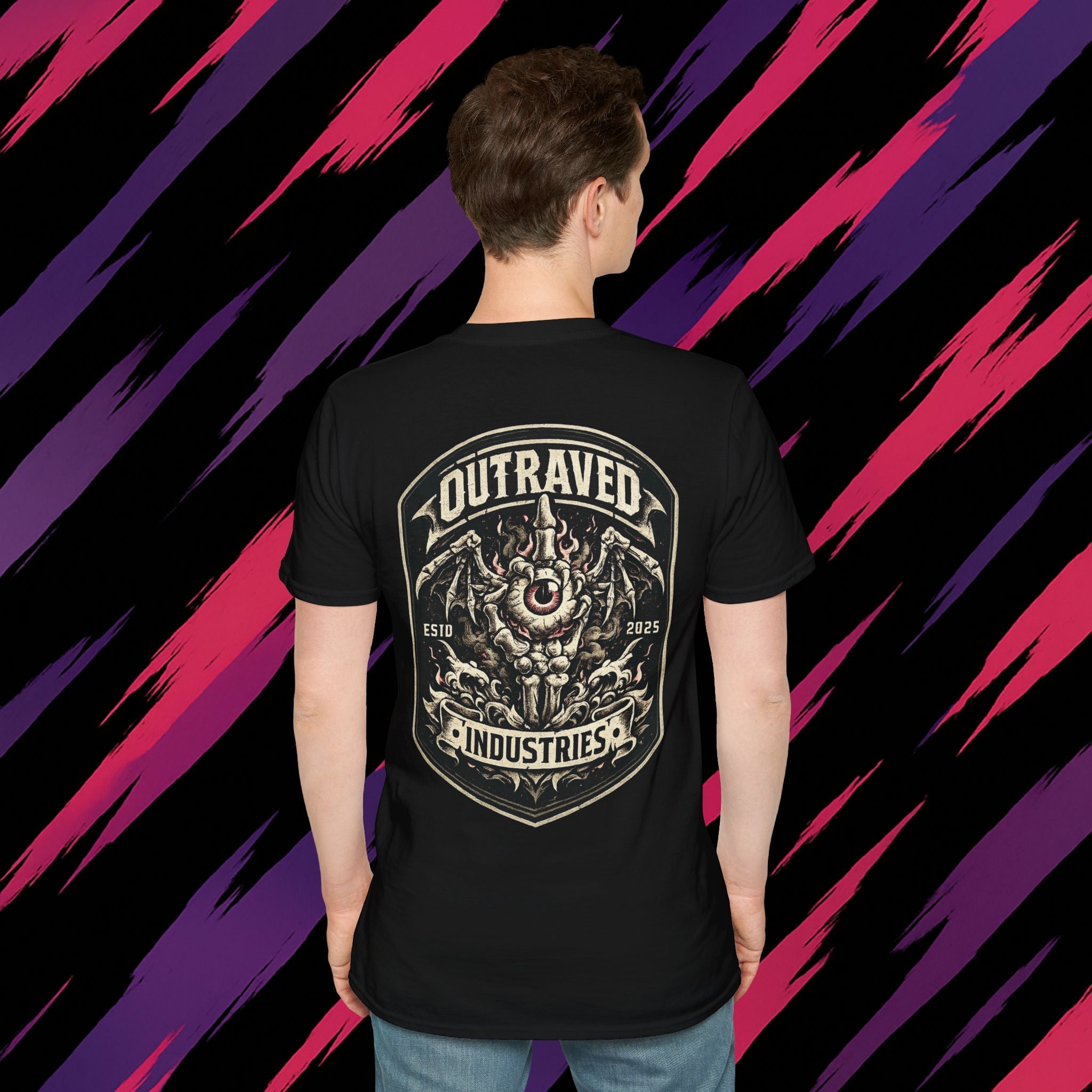 OUTRAVED industries von Huey tee