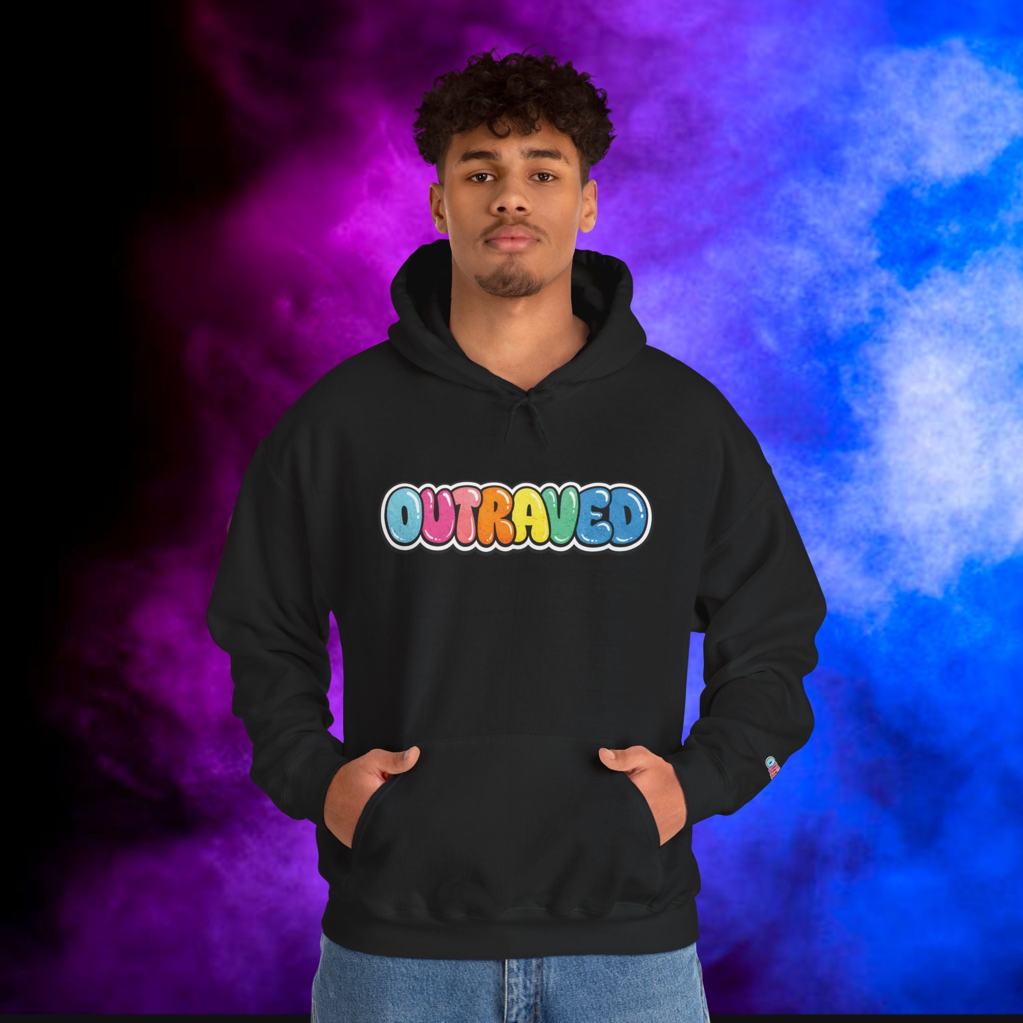 OUTRAVED Colorburst Hoodie