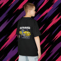 Kids Tee — OUTRAVED yellow chaser