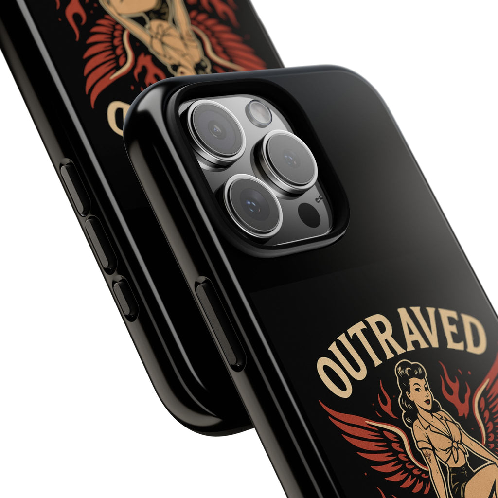 Phone Case — Vintage Pin-Up Eyeball Design