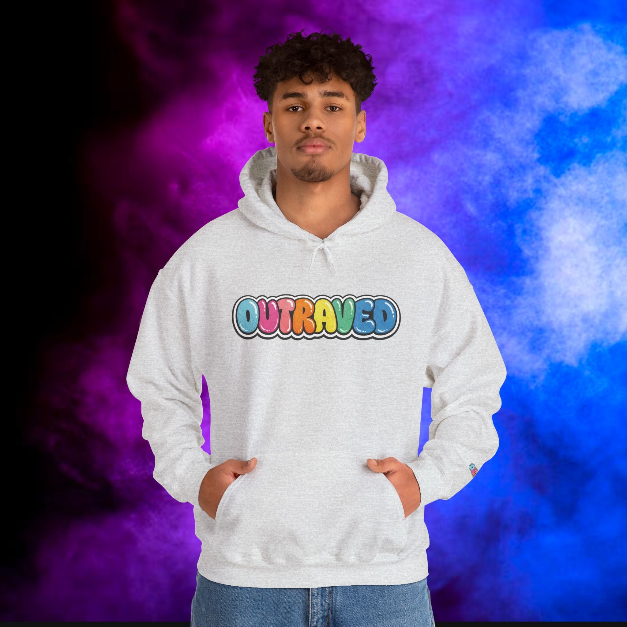 OUTRAVED Colorburst Hoodie