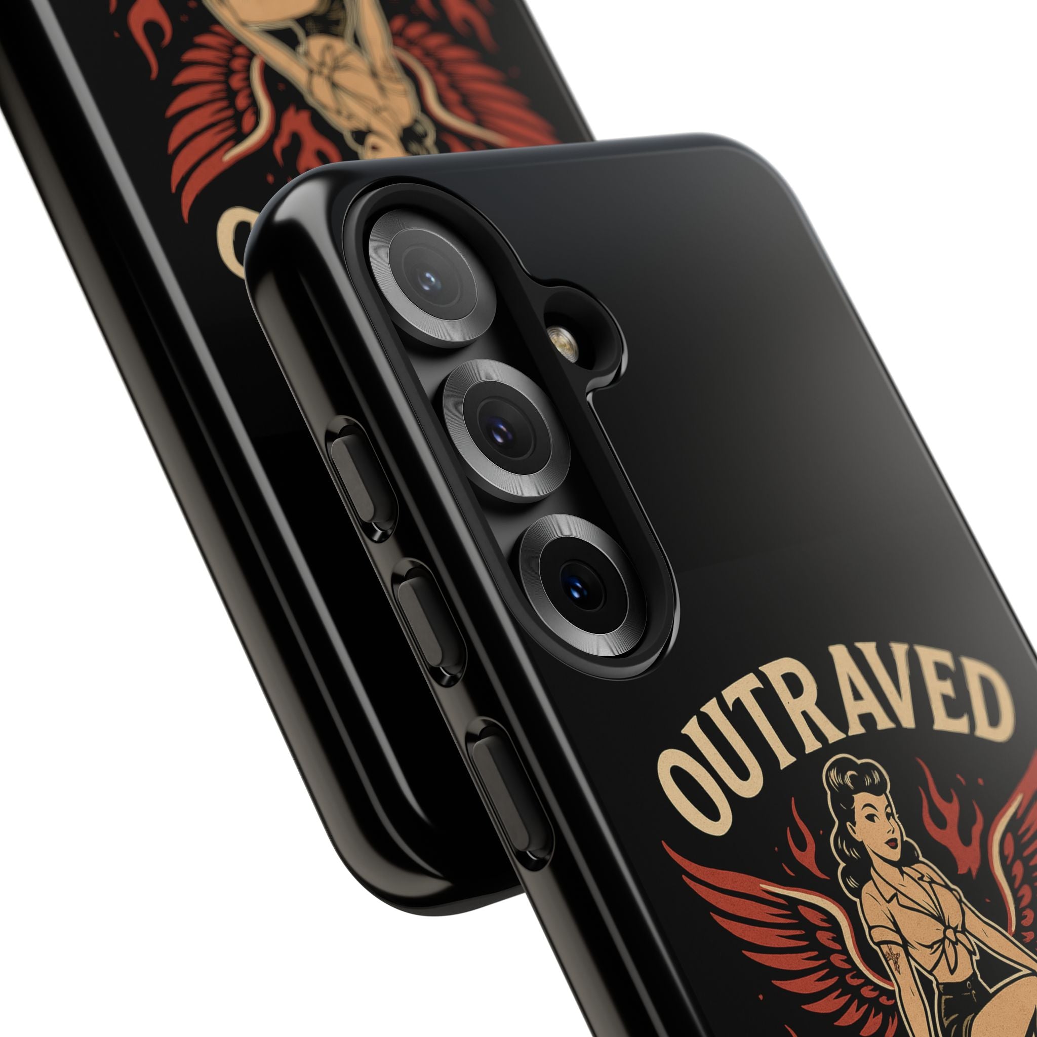Phone Case — Vintage Pin-Up Eyeball Design
