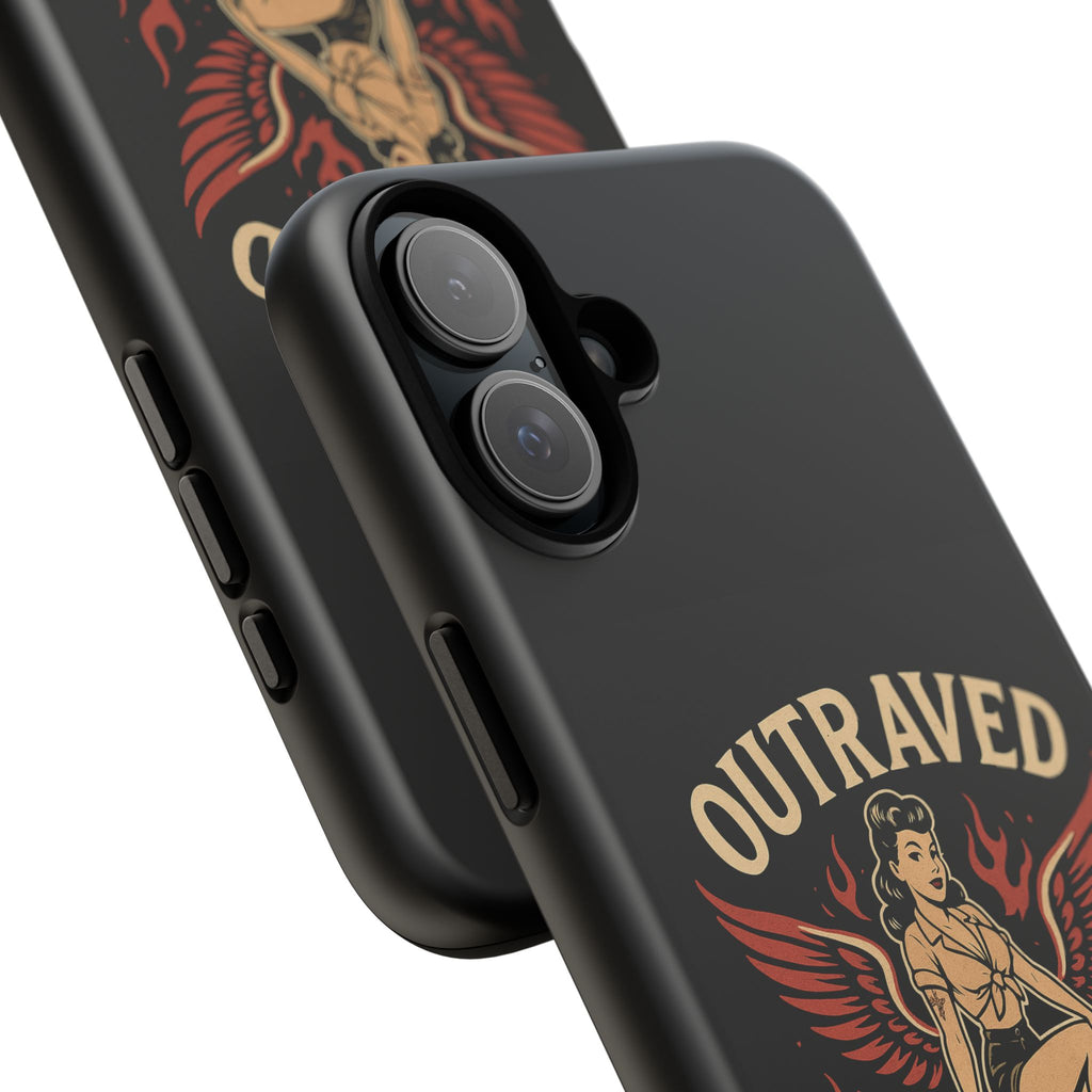 Phone Case — Vintage Pin-Up Eyeball Design